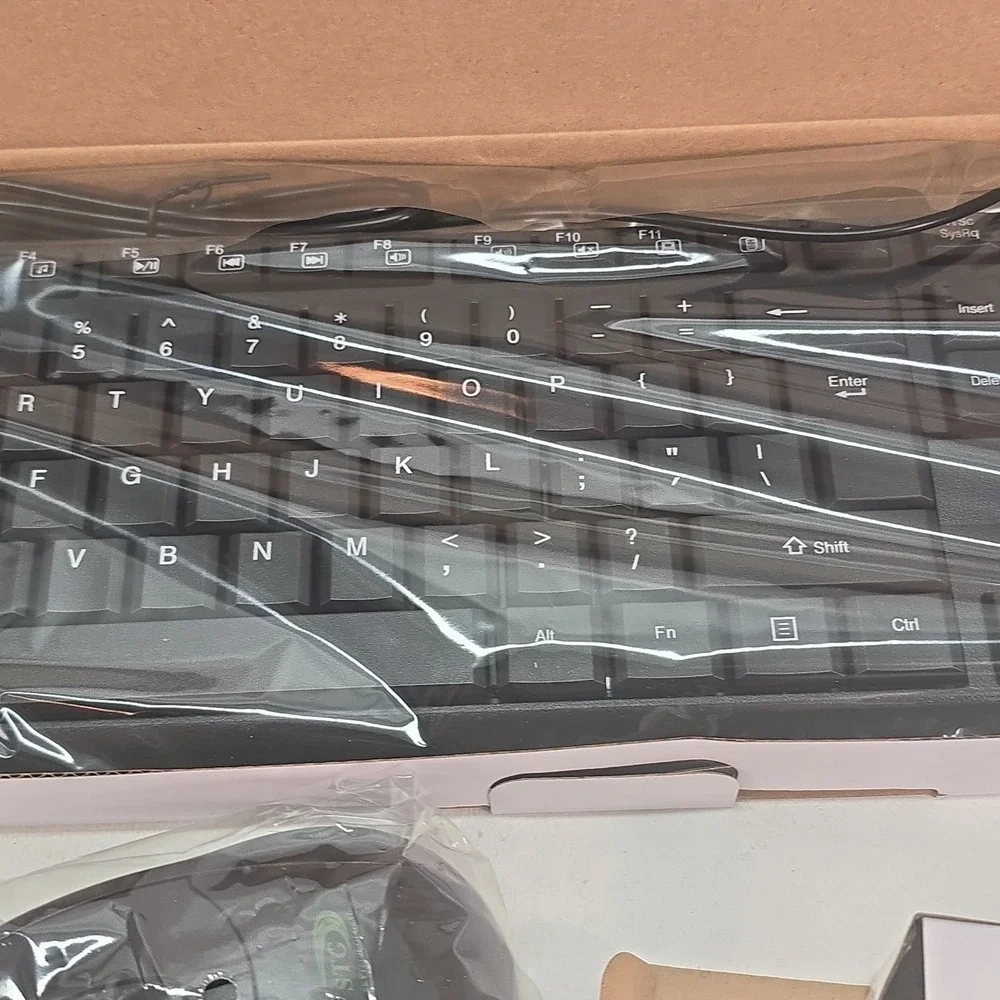STG Skytech Global USB Wired Keyboard PCKB12CN & Mouse MOUSE12CN